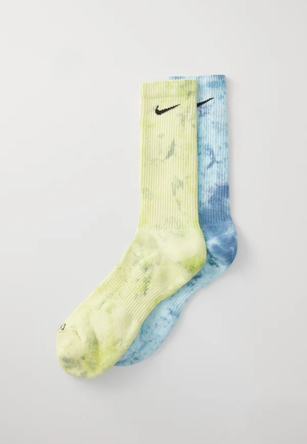 UNISEX 2 PACK - Socks - life lime/cyber bright/cactus oil green/black/