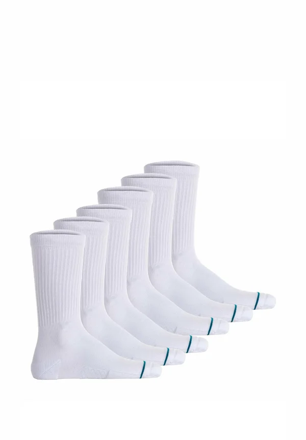 UNISEX 6ER PACK - ICON LOGO BASIC CREW ICON - Socks - weiß