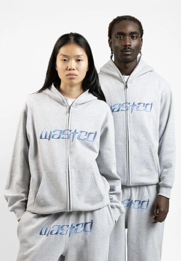UNISEX BLADE BALACLAVA HOODIE ZIP - Zip-up sweatshirt - grey