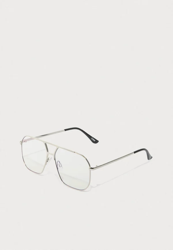 UNISEX - Blue light glasses - silver-coloured