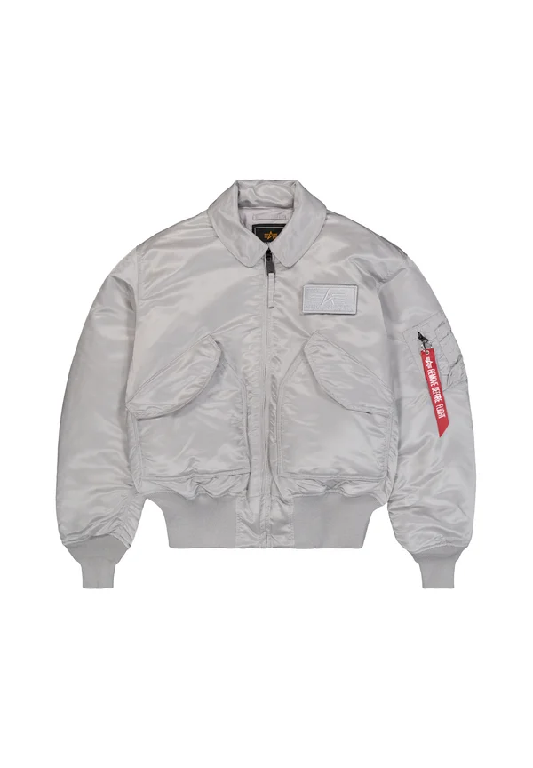 UNISEX - Bomber Jacket - silver