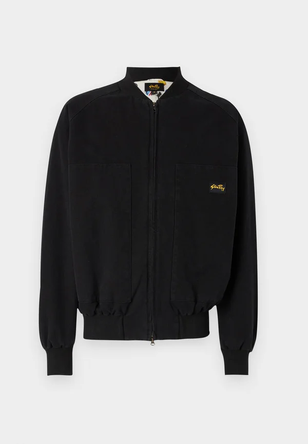 UNISEX - Bomber Jacket - washed black