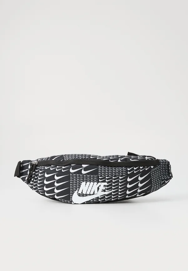 UNISEX - Bum bag - black/white