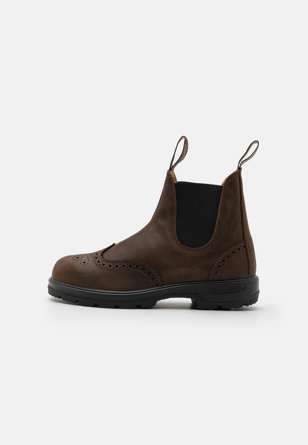 UNISEX - Classic ankle boots - brouge brown