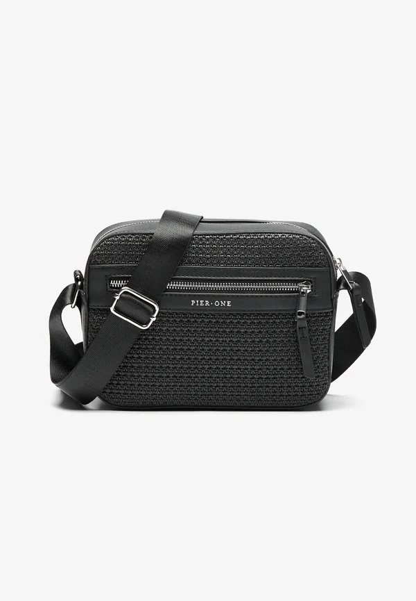 UNISEX - Cross body bag - black