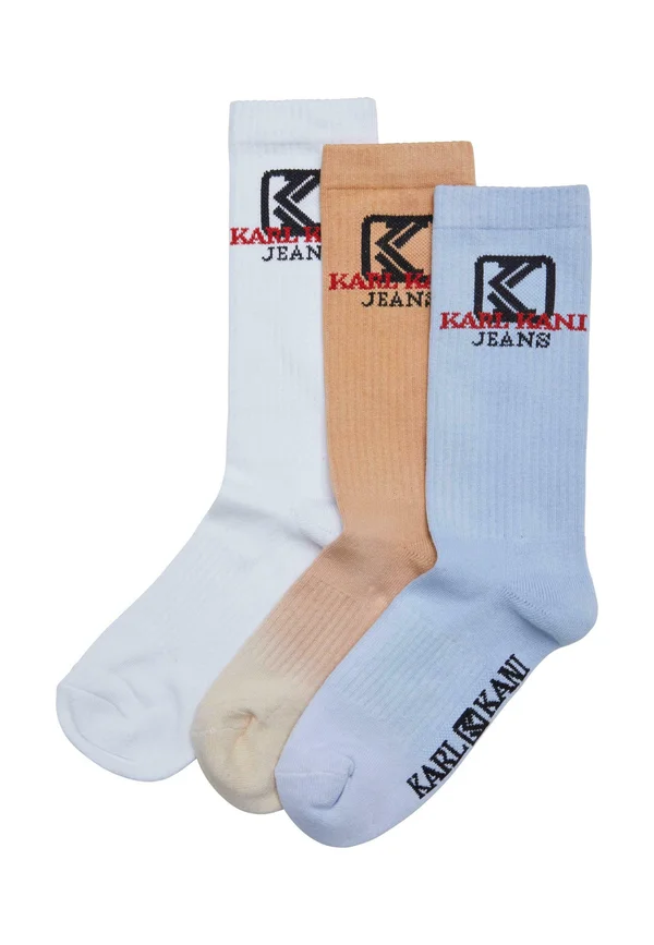 UNISEX GRADIENT 3-PACK - Socks - blue sand white