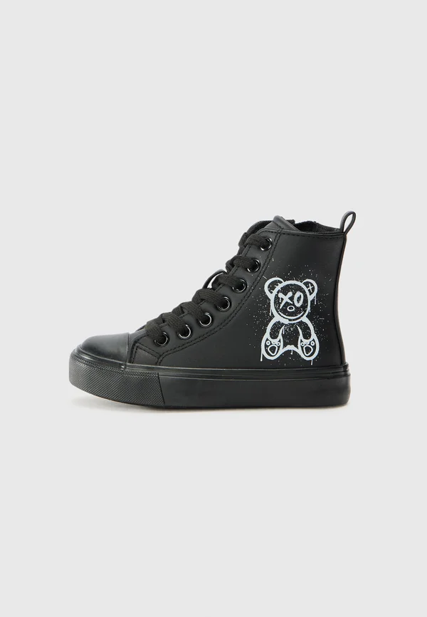 UNISEX - High-top trainers - black