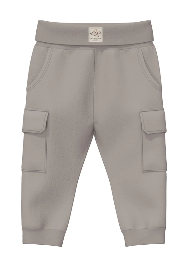 UNISEX JOG AUS MIT ELASTIKBUND UND TASCHEN - Cargo trousers - anthrazit