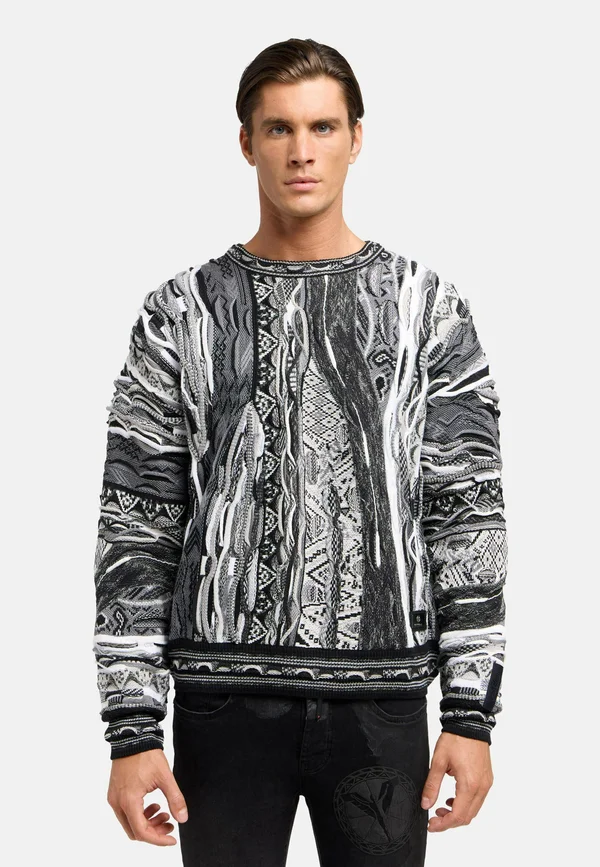 UNISEX - Jumper - anthrazit   mehrfarbig