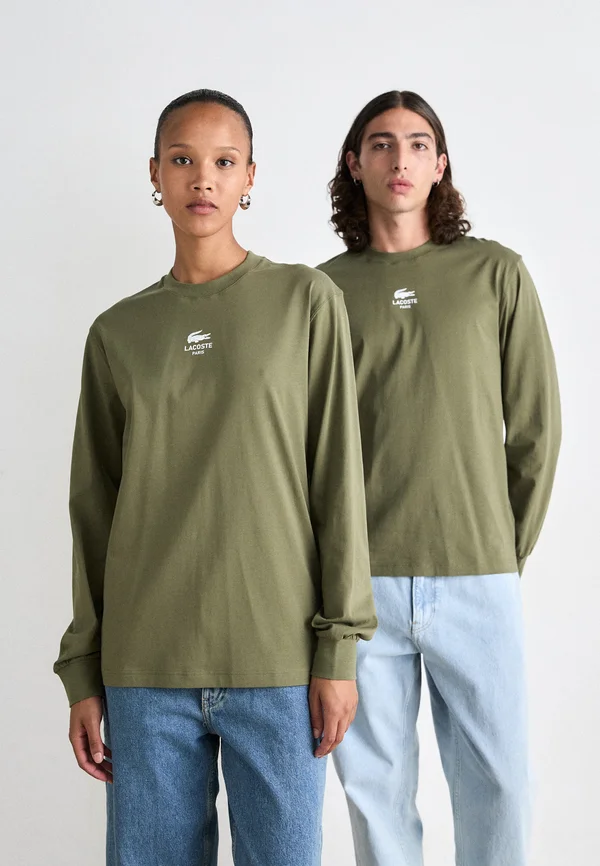 UNISEX - Long sleeved top - olive