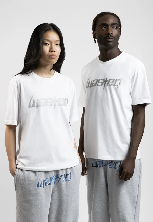 UNISEX - Print T-shirt - white