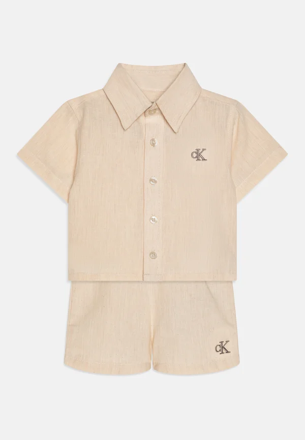 UNISEX SET - Shorts - oyster gray