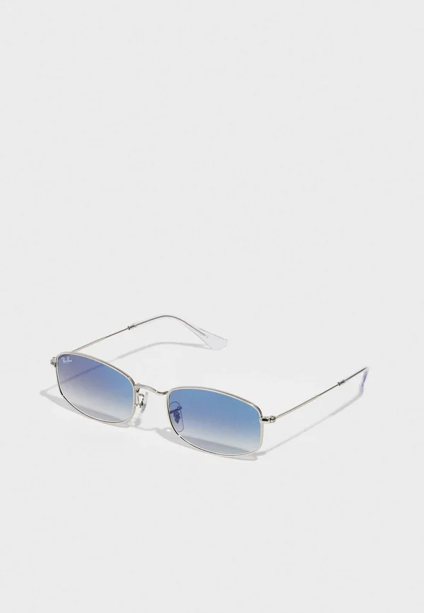 UNISEX - Sunglasses - silver-coloured/clear gradient blue