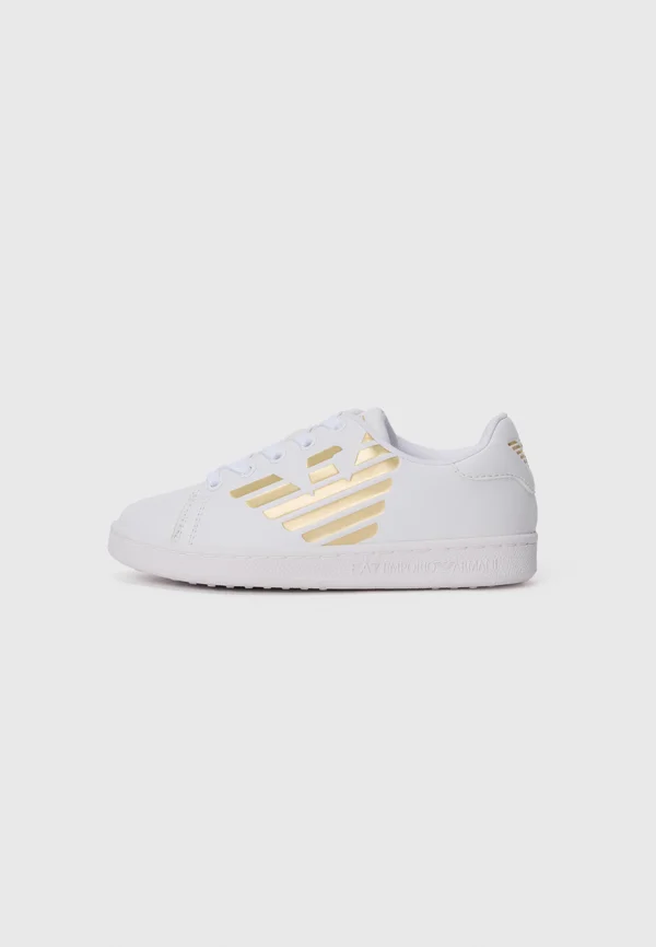 UNISEX - Trainers - triple white/light gold-coloured