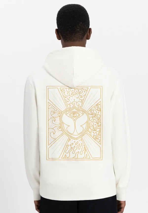 UNITY FLAG BACK - Hoodie - white