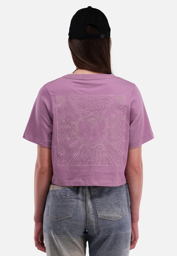 UNITY FLAG GRADIENT - Print T-shirt - pink