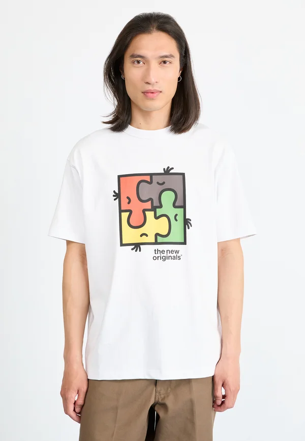 UNITY TEE - Print T-shirt - white