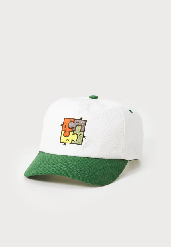 UNITY UNISEX - Cap - white alyssum/olivine