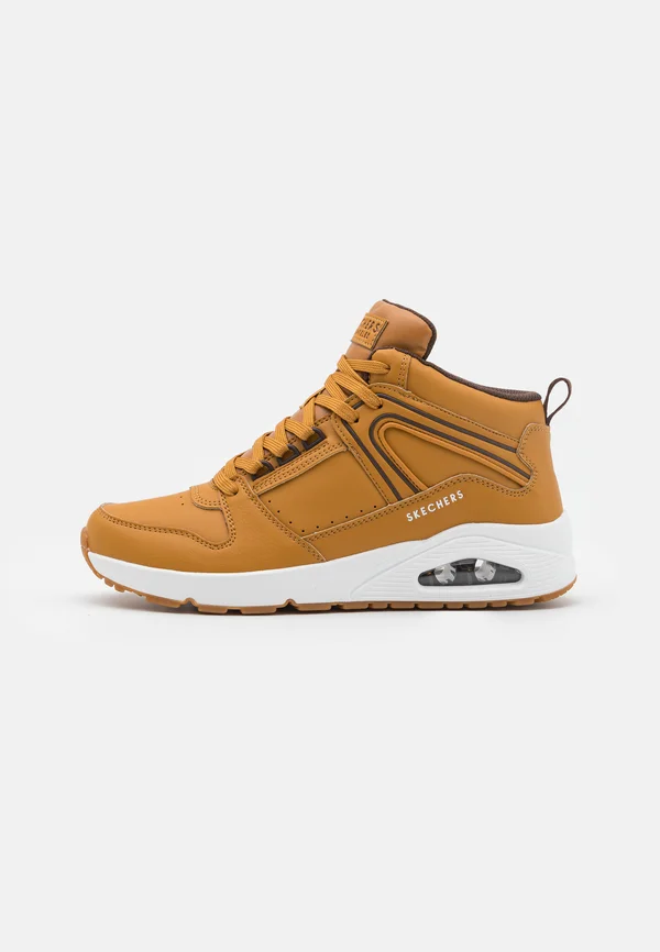 UNO - High-top trainers - whiskey