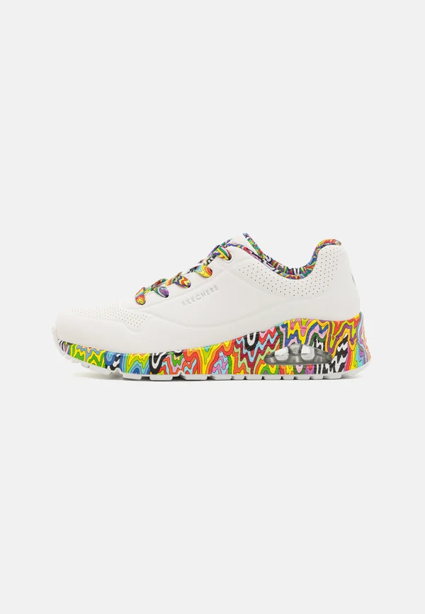 UNO JEN STARK - Trainers - white/multi-coloured