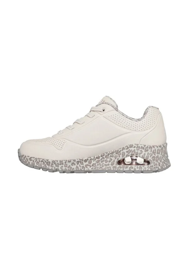 UNO - Trainers - natural duraleather/ off white leopard trim