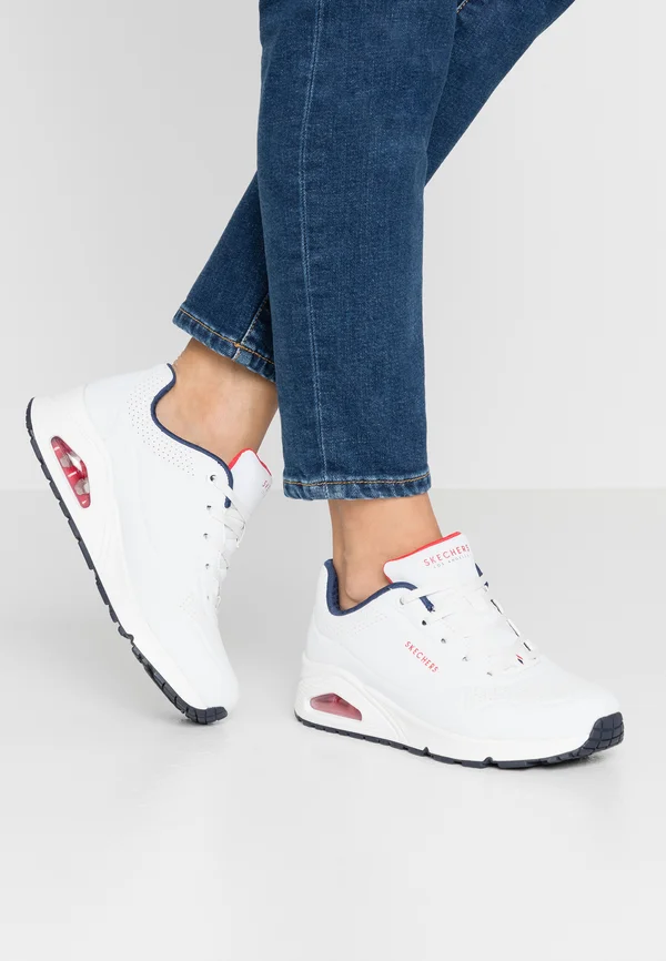 UNO - Trainers - white/navy/red