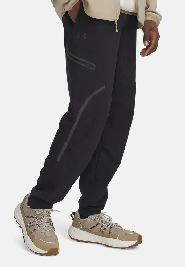 UNSTOPPABLE - Tracksuit bottoms - black black