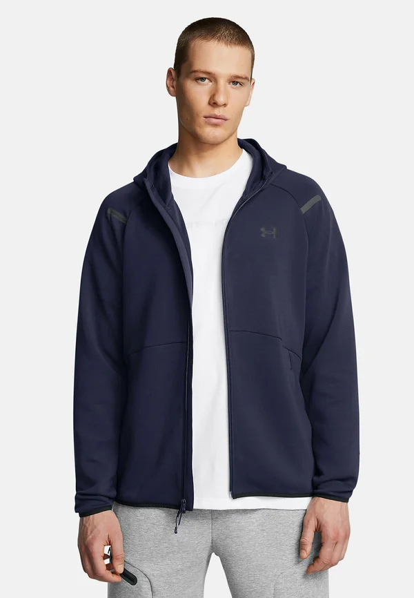 UNSTOPPABLE - Zip-up sweatshirt - midnight navy