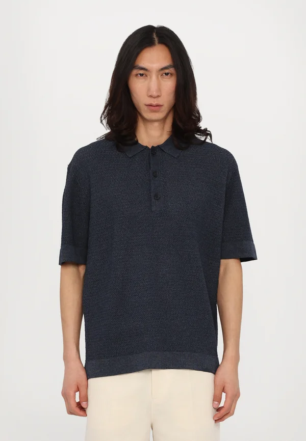 UPTON - Polo shirt - dark navy