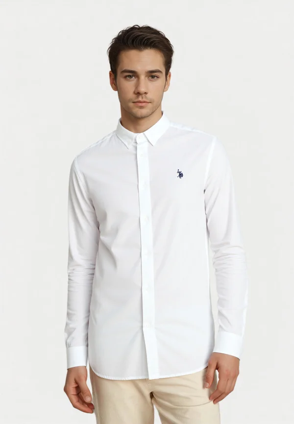 U.S. POLO ASSN. HEMD - Shirt - weiss