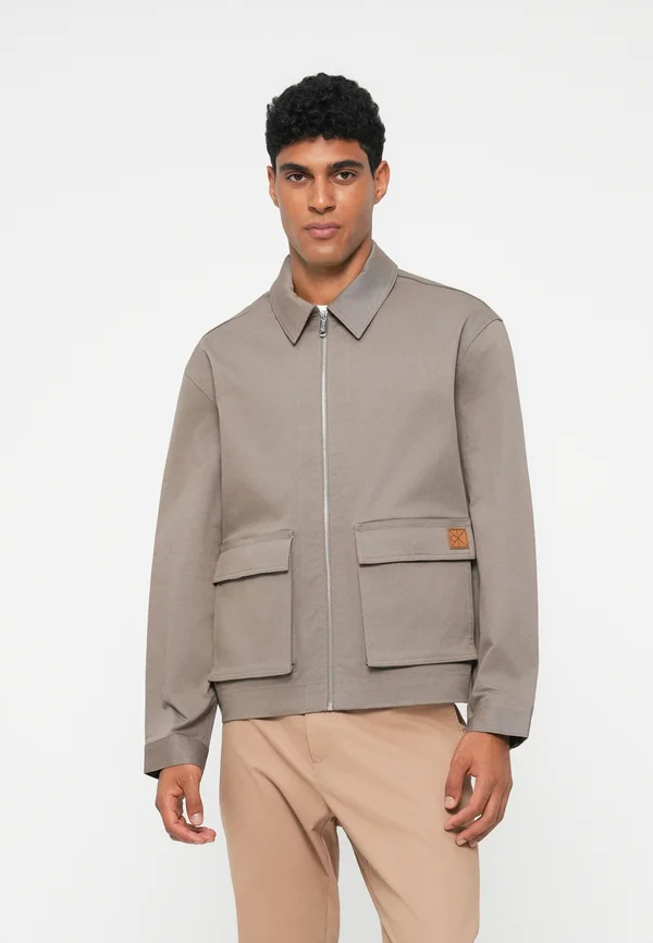 UTILITY PATCH POCKET - Light jacket - taupe tone