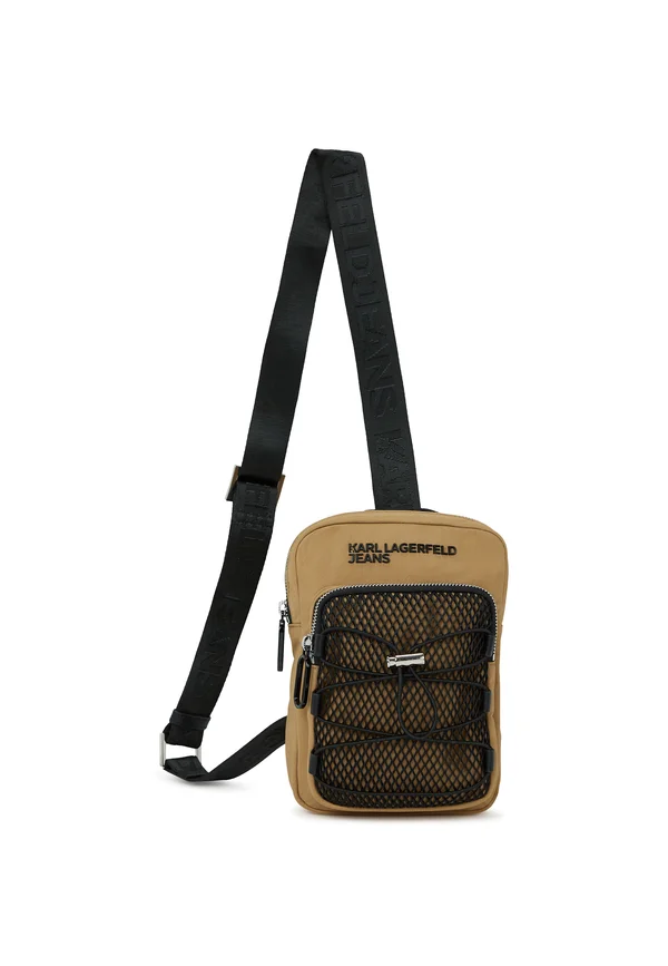 UTILITY STRING SLING BAG - Cross body bag - chipmunk