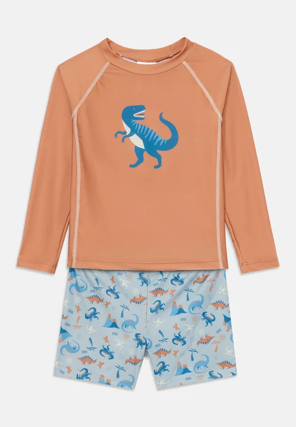 UV PROTECTION SWIM SET - Rash vest - ocker