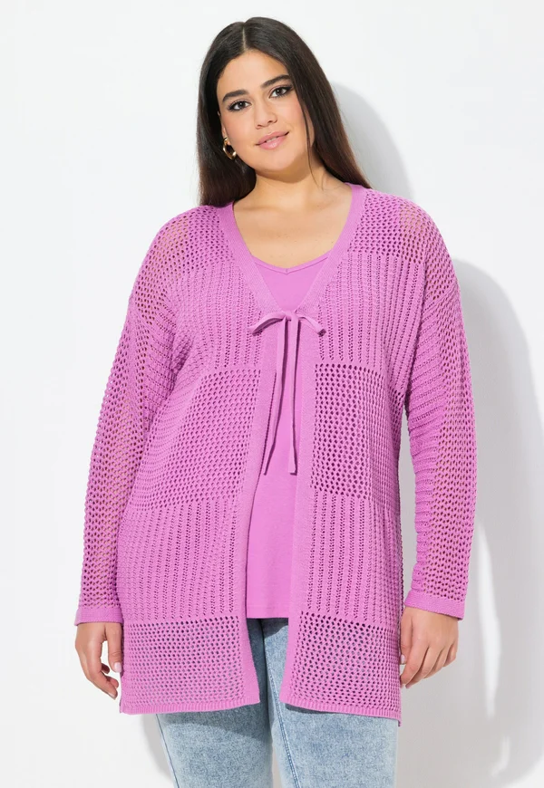 V-AUSSCHNITT - Cardigan - cool pink