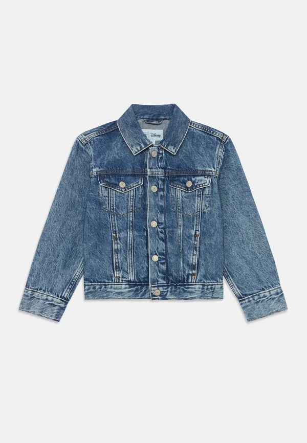 V-DIS EMB DNM - Denim jacket - medium wash