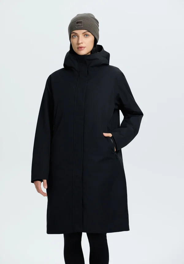 VALAKKA - Winter coat - schwarz