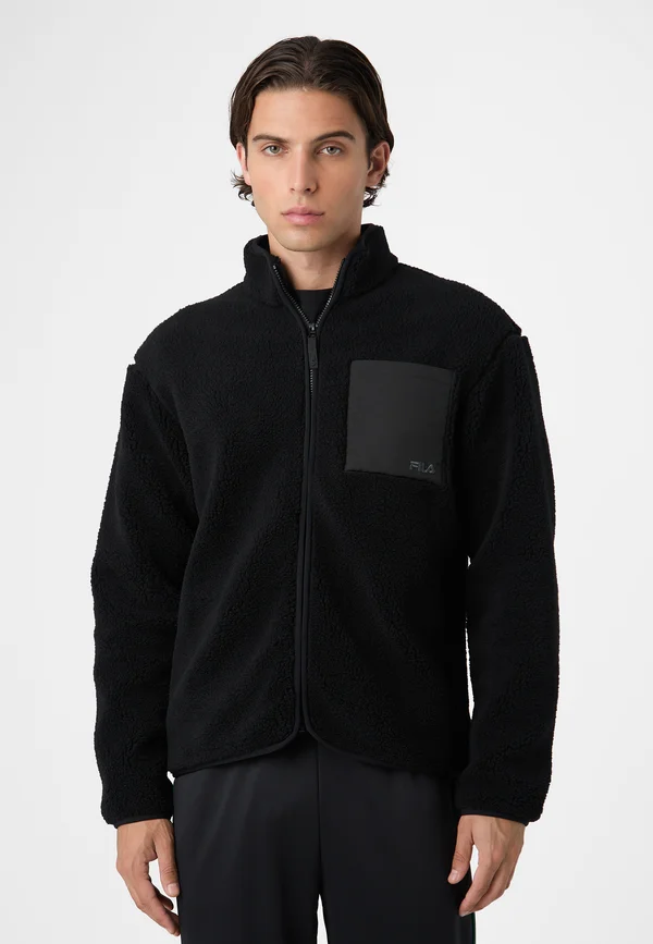 VALGRANA REGULAR  - Fleece jacket - black