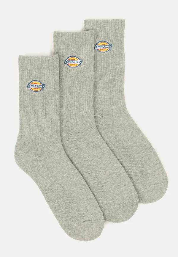 VALLEY GROVE UNISEX 3 PACK - Socks - grey melange
