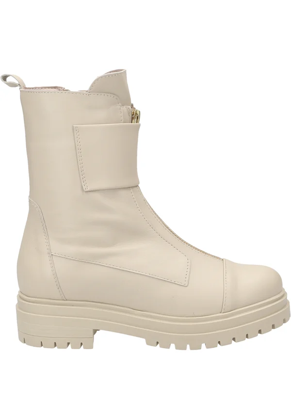 VANIGLIA - Platform ankle boots - weiß