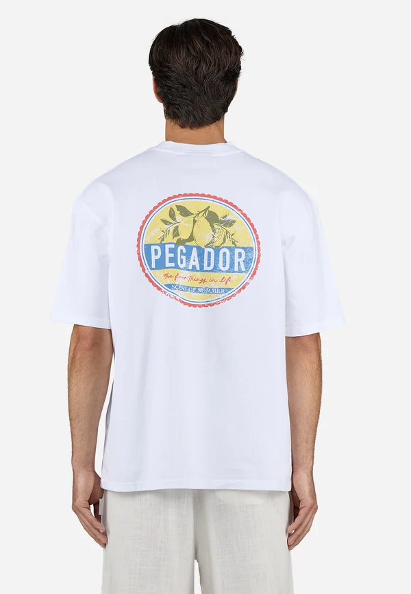 VANOS TEE - Print T-shirt - white