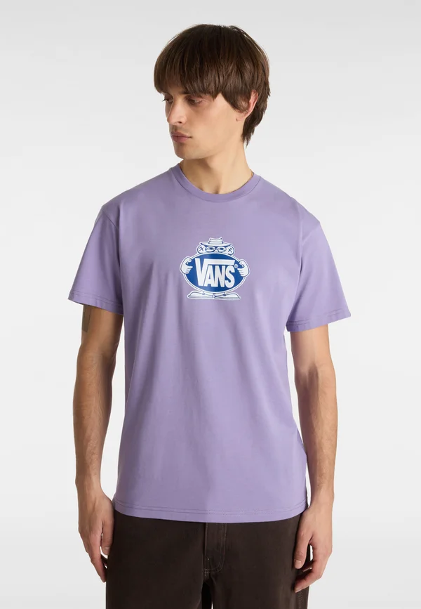 VANS CREEPER - Print T-shirt - purple haze