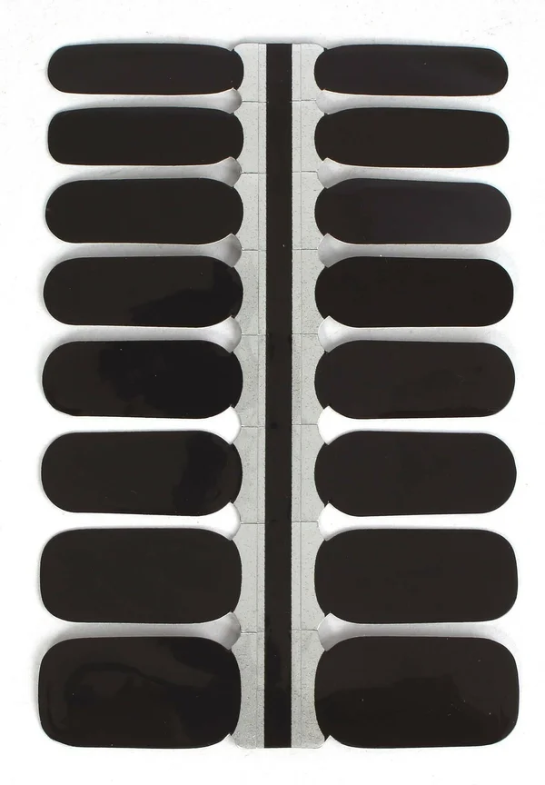 VARGU LAUED NAGELFOLIEN SOLID BROWN - Nail stickers - brown crystal