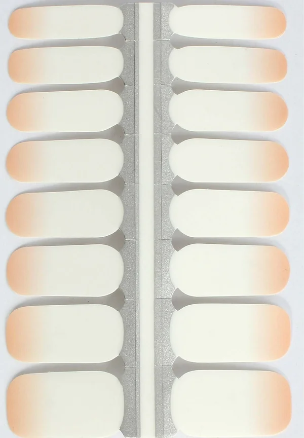 VARGU LAUED NAGELFOLIEN SOLID STATEMENT - Nail stickers - smooth salmon