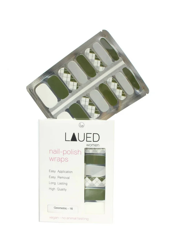 VARGU LAUED NAGELFOLIEN TEXTILE FUSION - Nail stickers - geometric