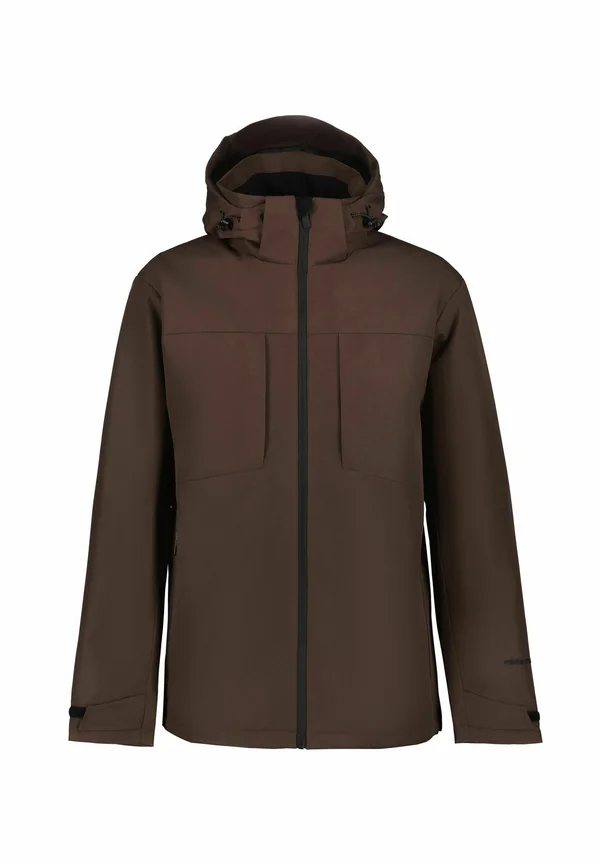 VARISTO - Soft shell jacket - dunkel braun