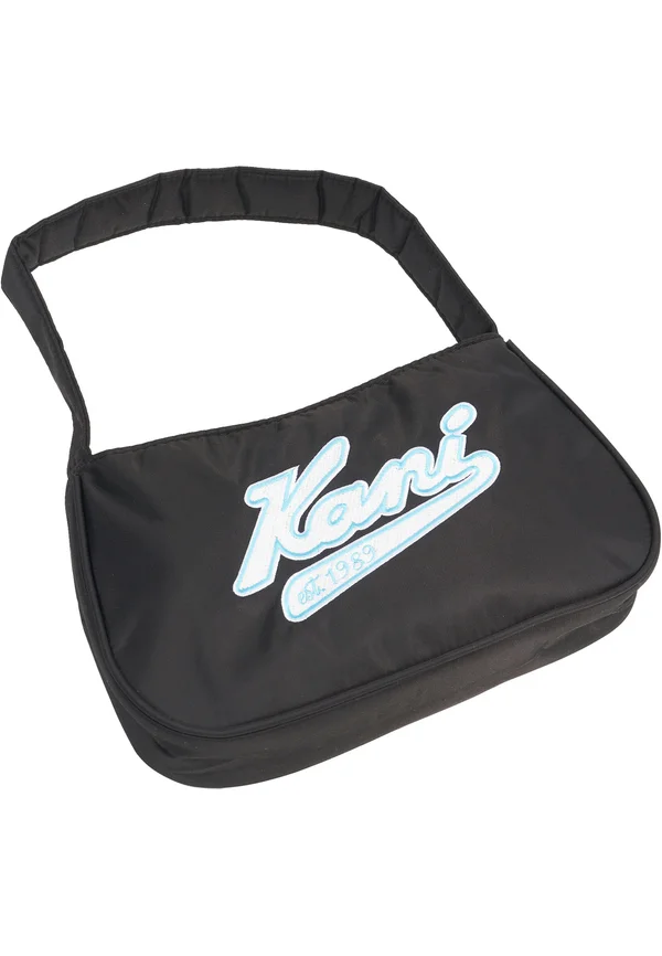 VARSITY HAND - Handbag - black