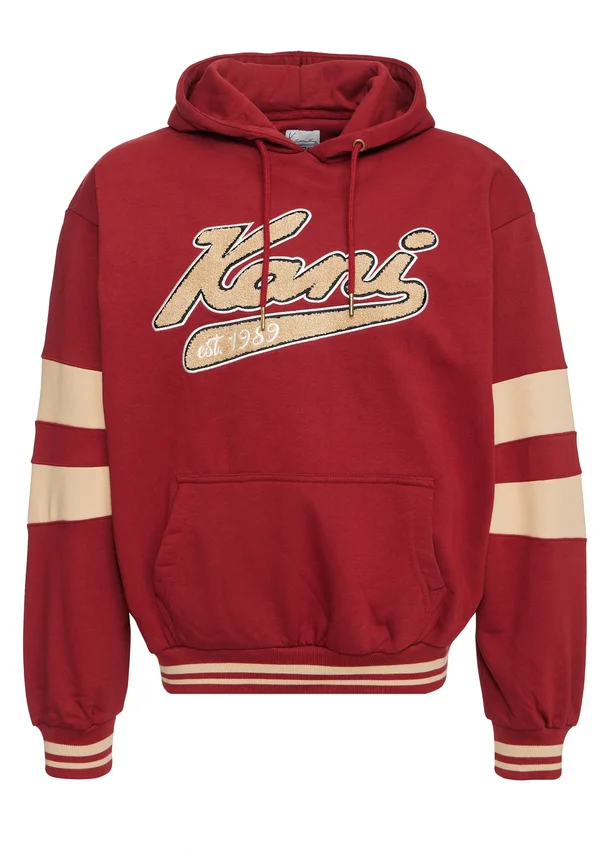 VARSITY HOODIE - Hoodie - red