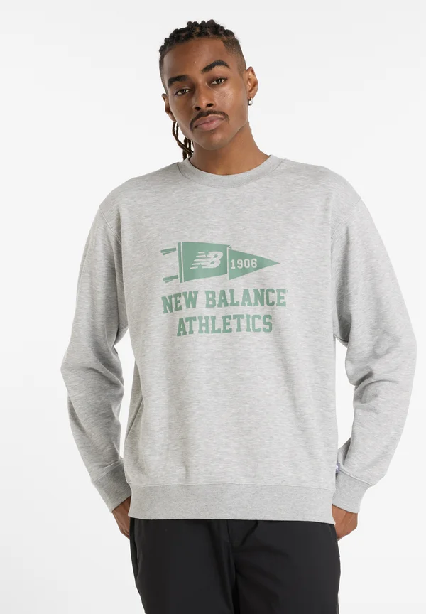 VARSITY PENNANT CREW - Sweatshirt - grey