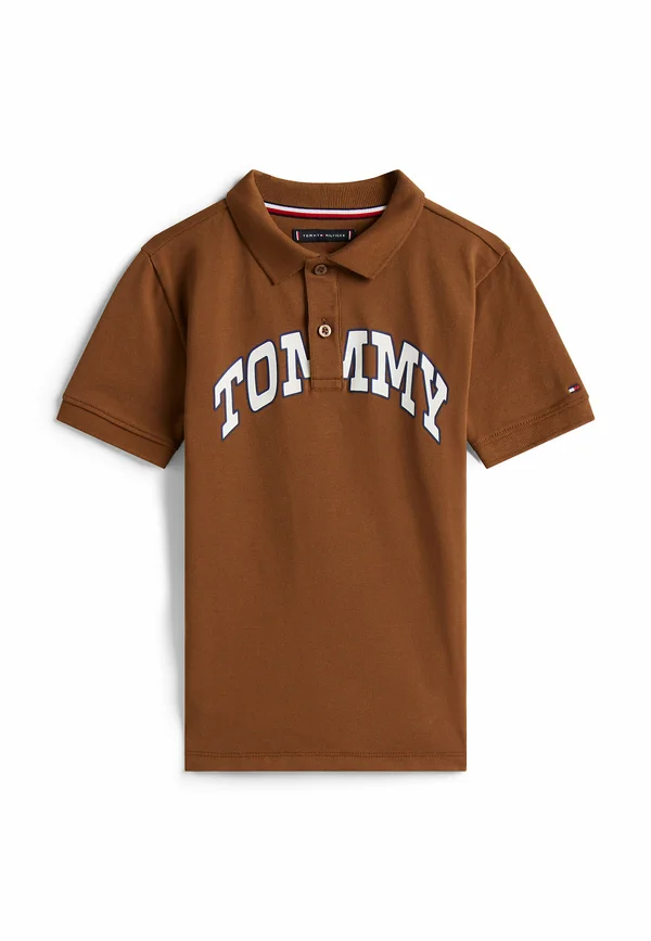 VARSITY REGULAR FIT - Polo shirt - pecan nut