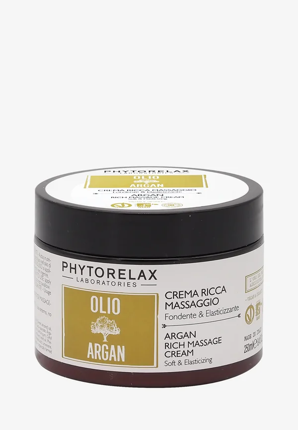 VEGAN & ORGANIC ARGAN - SOFT & ELASTICIZING RICH MASSAGE CREAM - Body lotion